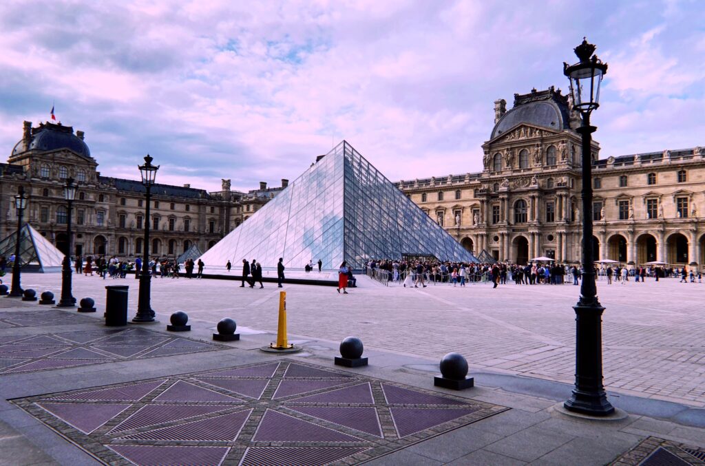 The Louvre in Paris